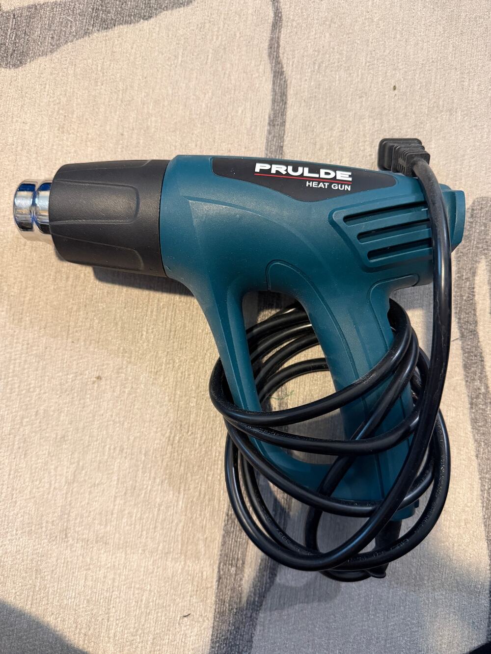 Heat Gun Dual Temperature Settings PRULDE N2190 1500W Hot Air Gun 800°F - 1112°F